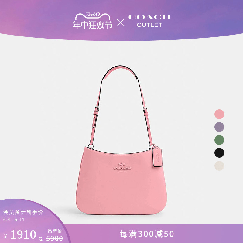 

Сумка женская Penelope Coach Outlet через плечо, черный