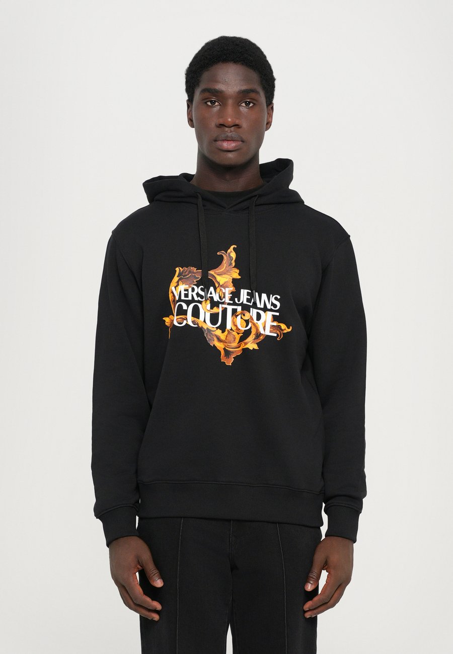 

Худи Versace Jeans Couture LOGO BAROQUE, Black/Gold Coloured/Black