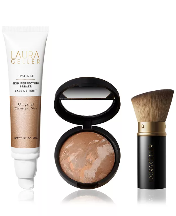 

Набор косметики для ежедневного макияжа из 3 предметов Laura Geller Beauty, tan