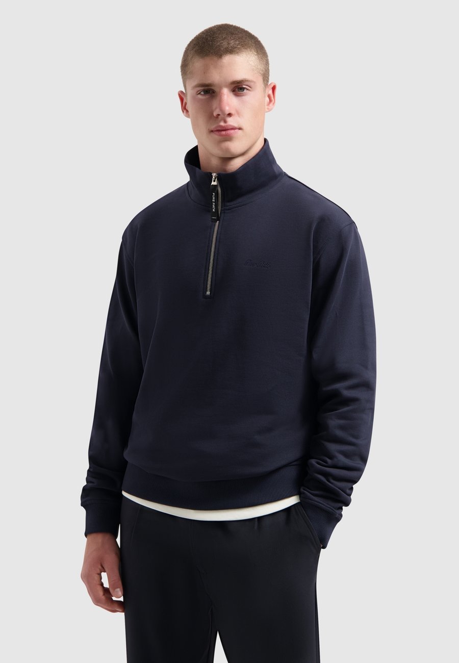 

Толстовка Pure Path HALF ZIP LS , Dark Navy/Dark Blue