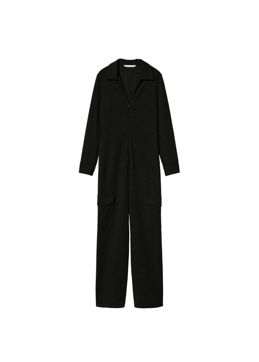 

Комбинезон MANGO Jumpsuit, черный