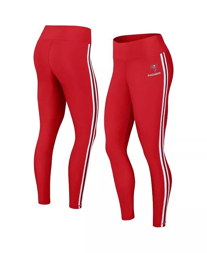 

Женские красные леггинсы Tampa Bay Buccaneers Color Block WEAR by Erin Andrews