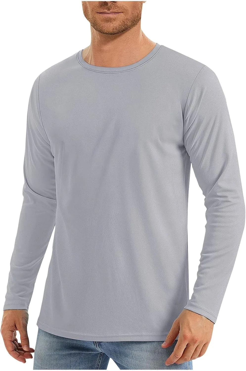 

Футболка Akklian с длинным рукавом, влагоотводящая, с защитой от солнца