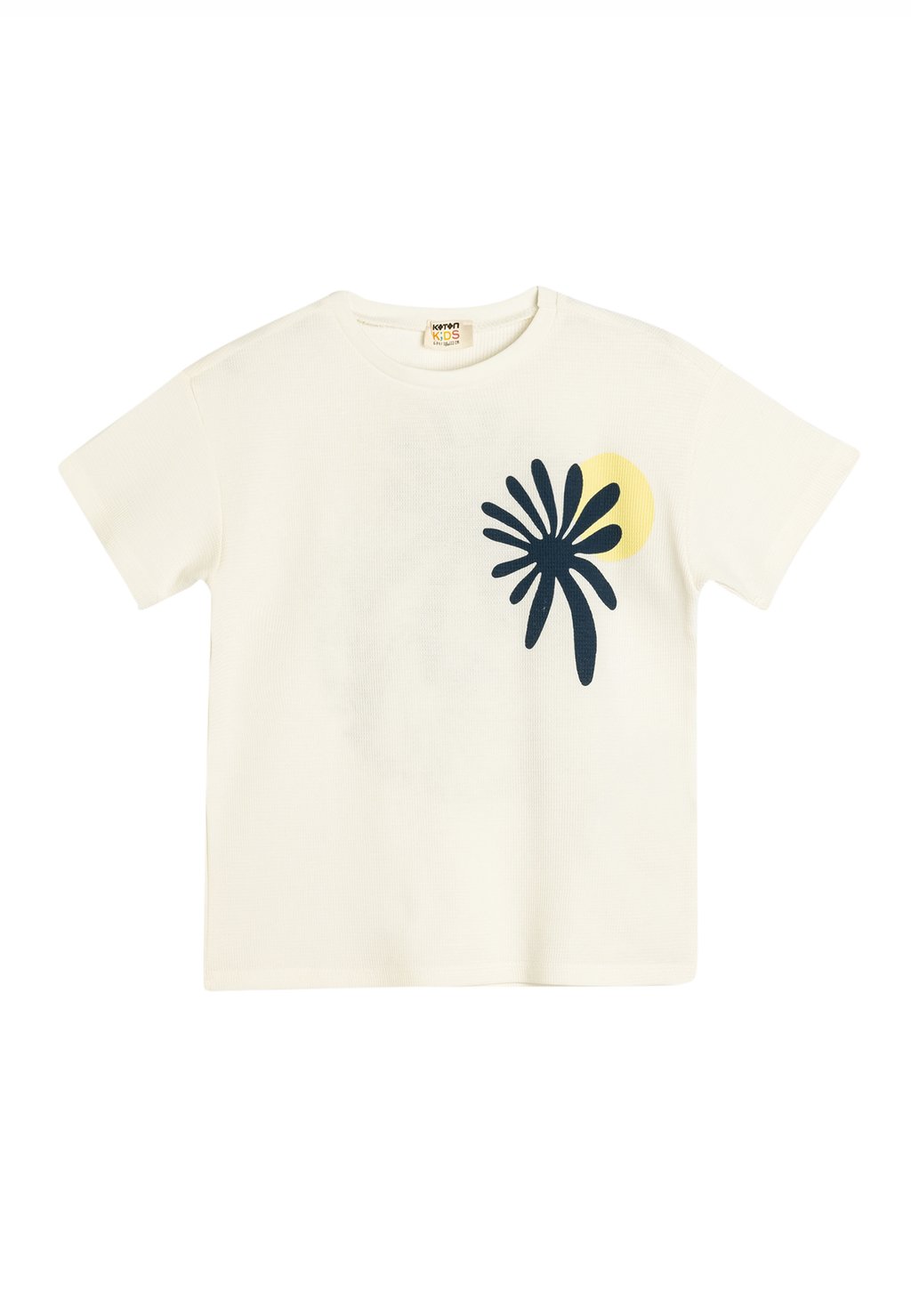 

Футболка с принтом SHORT SLEEVE Koton, белый