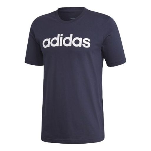 

Футболка adidas Lin Tee Sports Stylish Short Sleeve Blue DU0406
