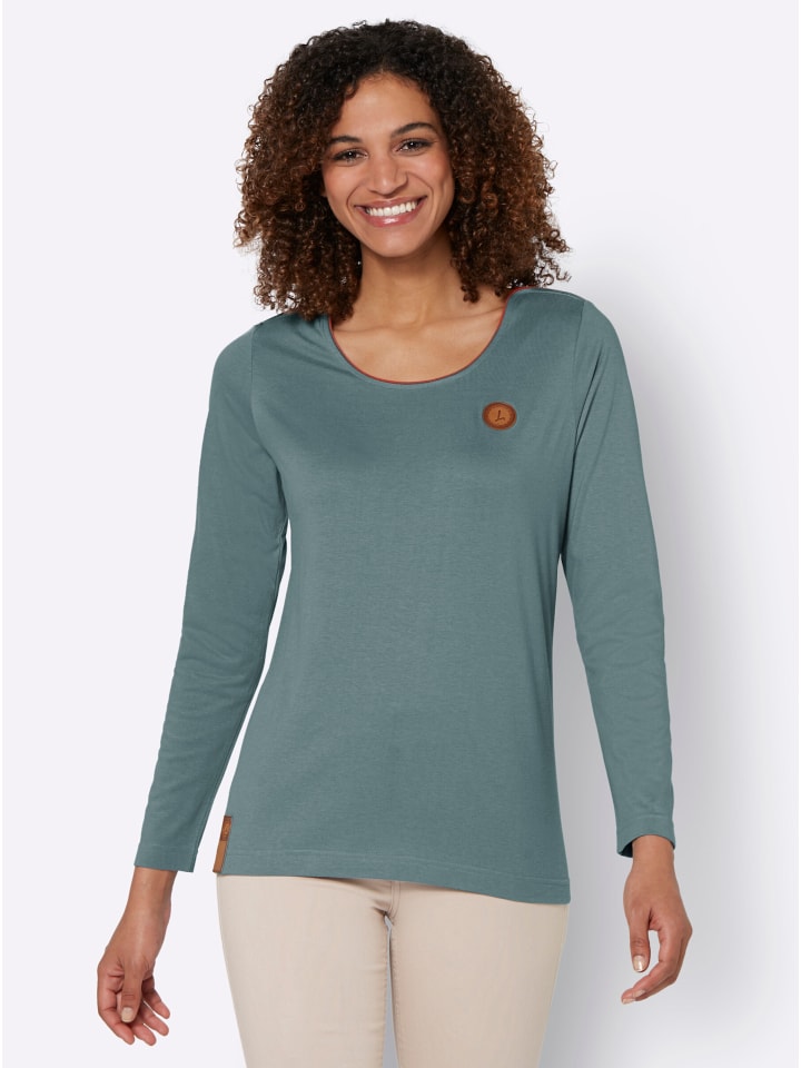 

Рубашка с длинными рукавами цвета нефрита WITT WEIDEN