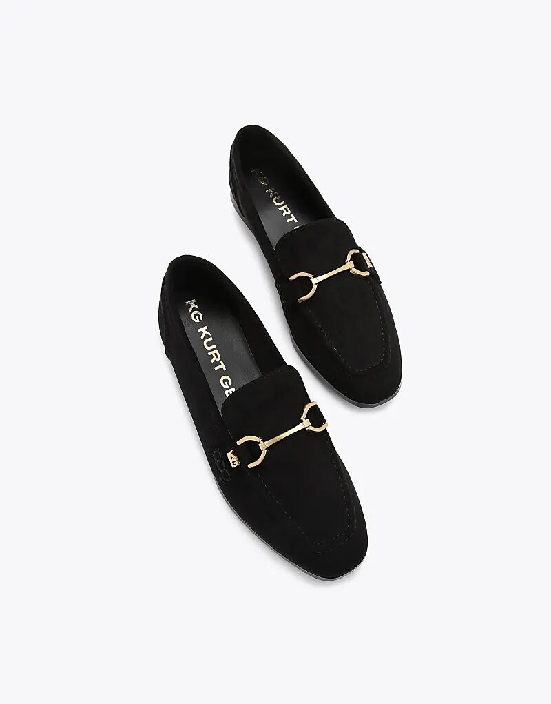 Туфли KG Kurt Geiger Madeline на плоской подошве черного цвета — фото 2