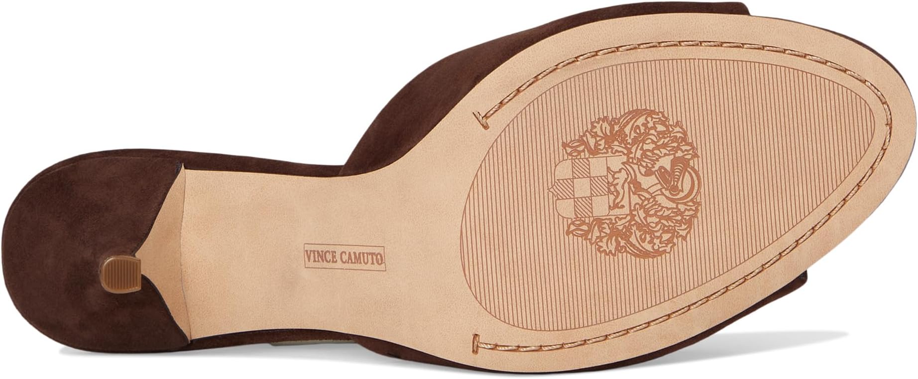Туфли Vince Camuto Women's Prynn High Heel Mule Sandal, Brownie — фото 3
