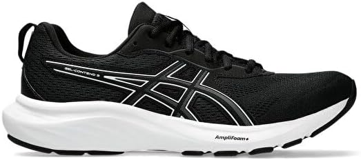 Мужские кроссовки для бега Asics Gel-Contend 9, белый/черный — фото 2