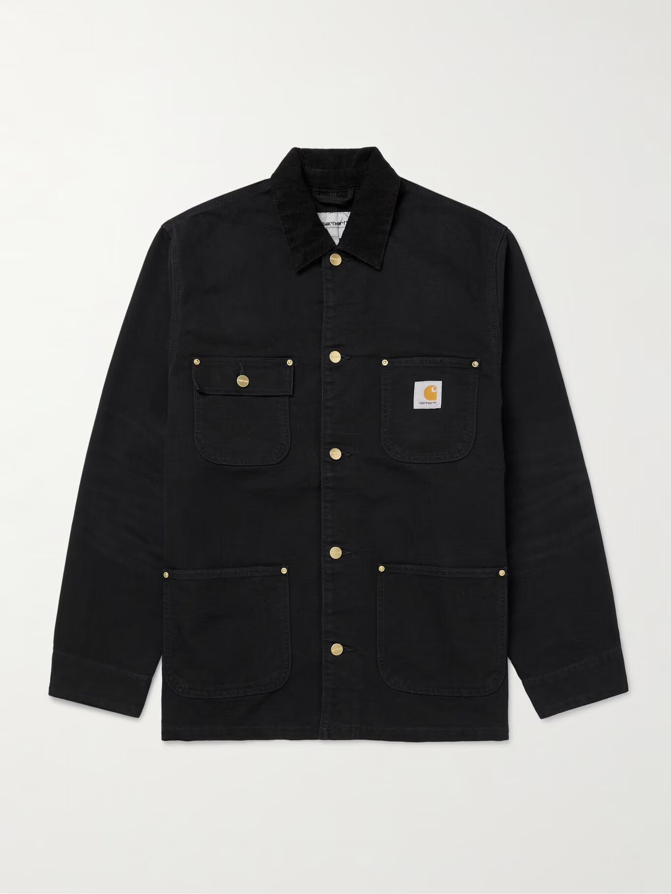 

OG Куртка из хлопчатобумажной ткани с вельветовой отделкой CARHARTT WIP, черный