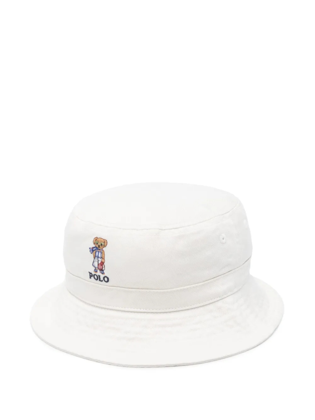 

POLO RALPH LAUREN KIDS Панама Polo Bear, белый