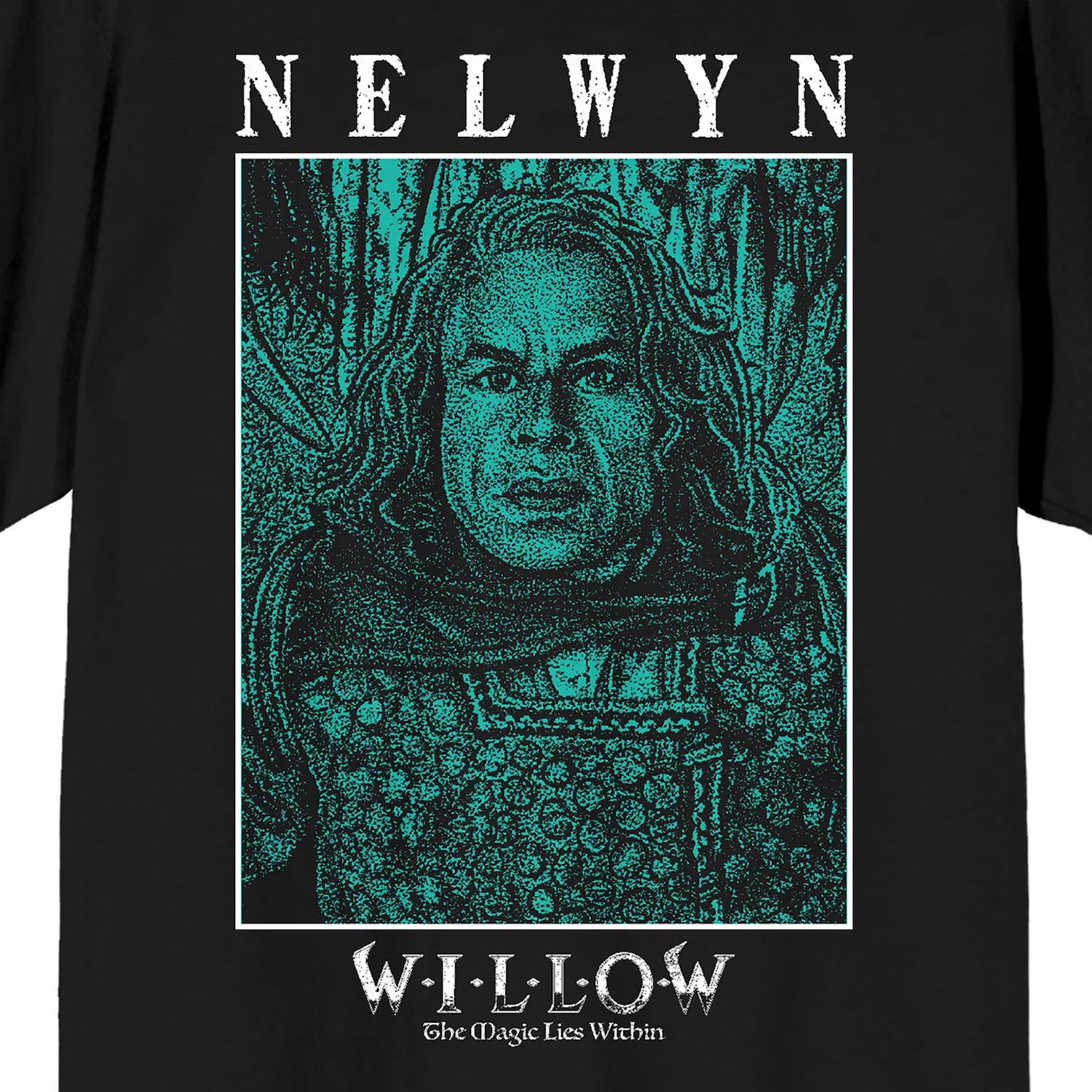 

Мужская темно-бирюзовая футболка Willow Series Nelwyn Licensed Character, Зеленый, Мужская темно-бирюзовая футболка Willow Series Nelwyn Licensed Character