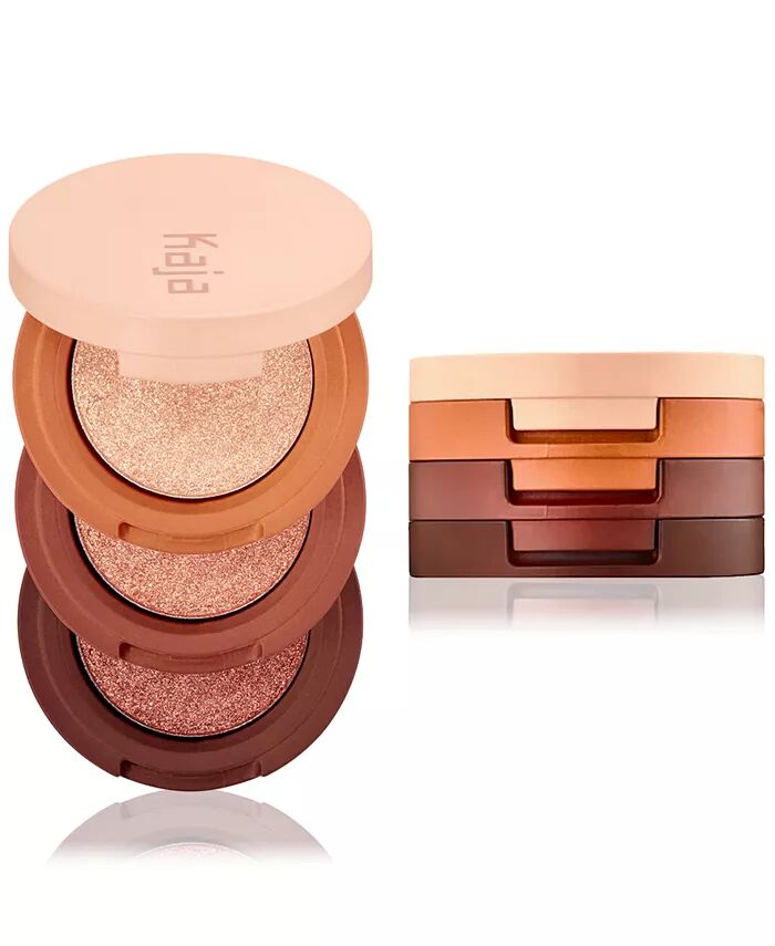 

Трио теней для век Eye Bento Bouncy Kaja, цвет Toasted Caramel