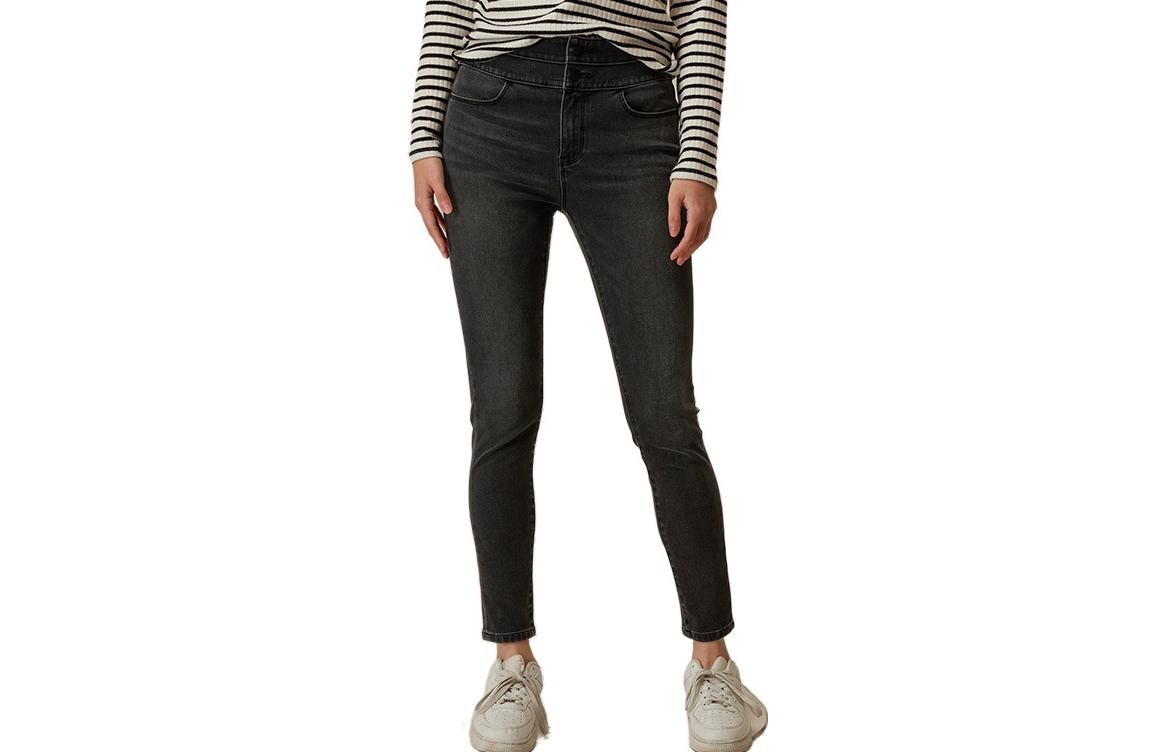 

Женские джинсы GAP, цвет Black/Gray