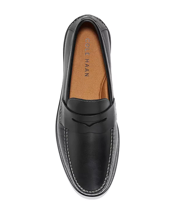 Мужские лоферы с накладкой для обуви. Cole Haan, черный — фото 2