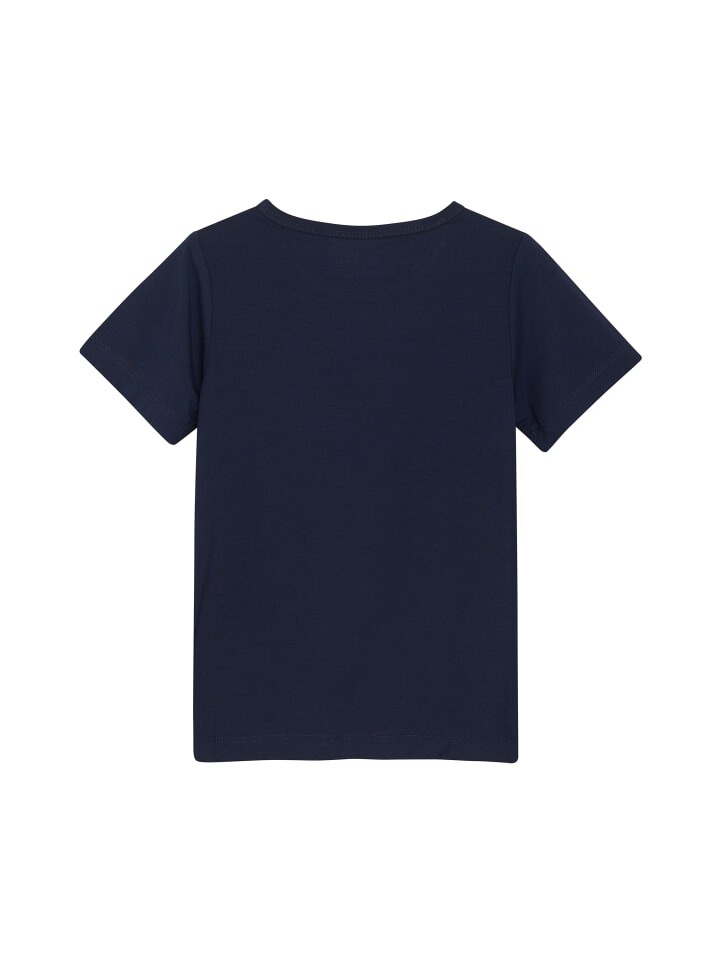 Футболка Minymo T-Shirt MIBlouse SS 5214 lässiges alltags T-Shirt, синий — фото 2
