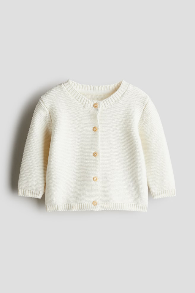

Вязаный кардиган H&M, белый
