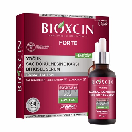 

Forte Herbal Serum 3x50ml - Против сильного выпадения волос Bioxcin