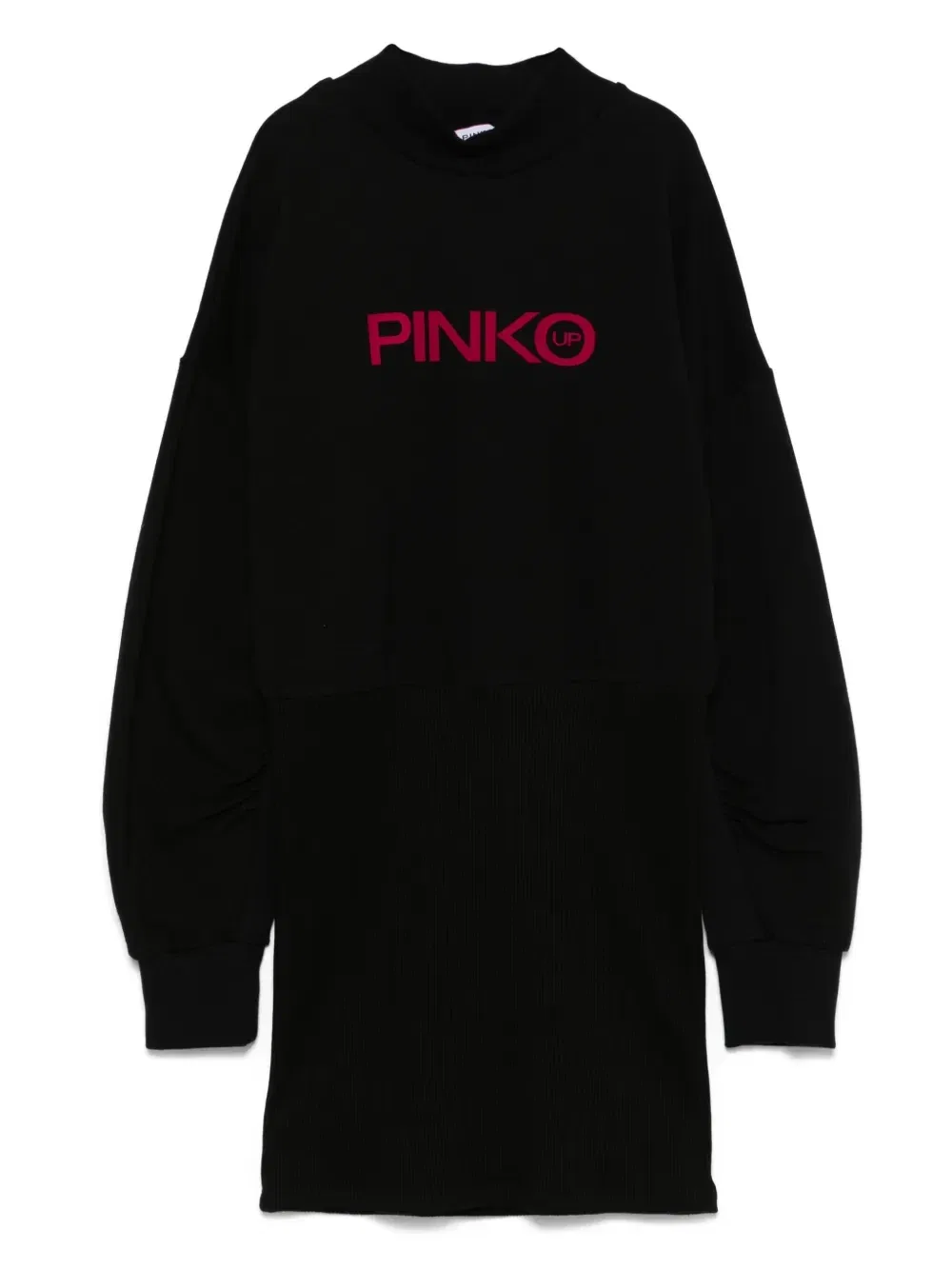 Платье с логотипом Pinko Kids, черный
