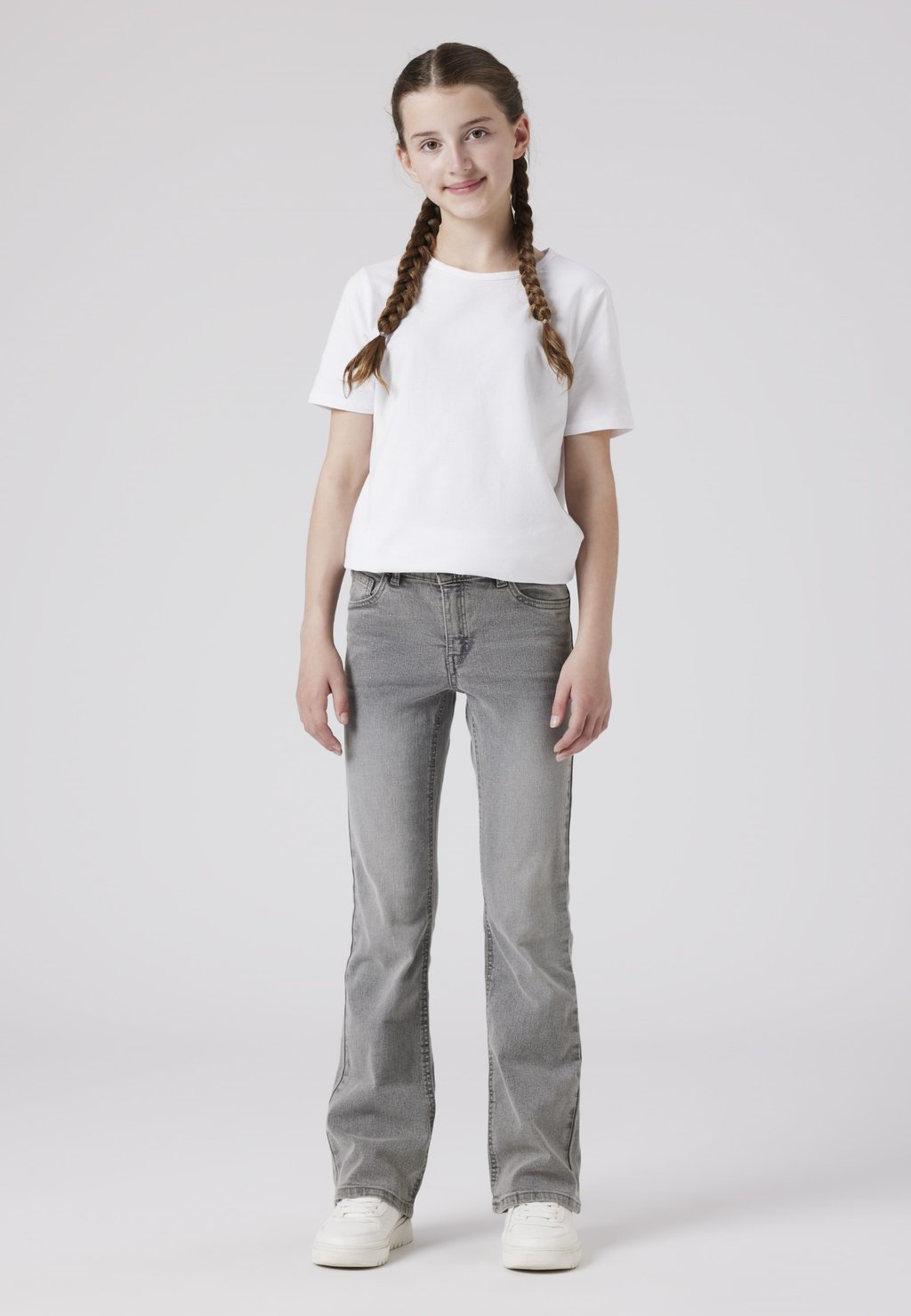 

Джинсы Bootcut TWO SOON, цвет Light Grey Denim