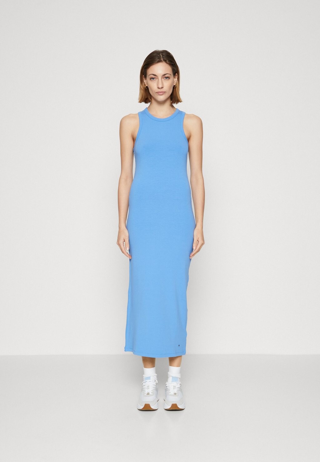 

Платье прямого кроя SLIM MIDI DRESS Tommy Hilfiger, цвет blue spell
