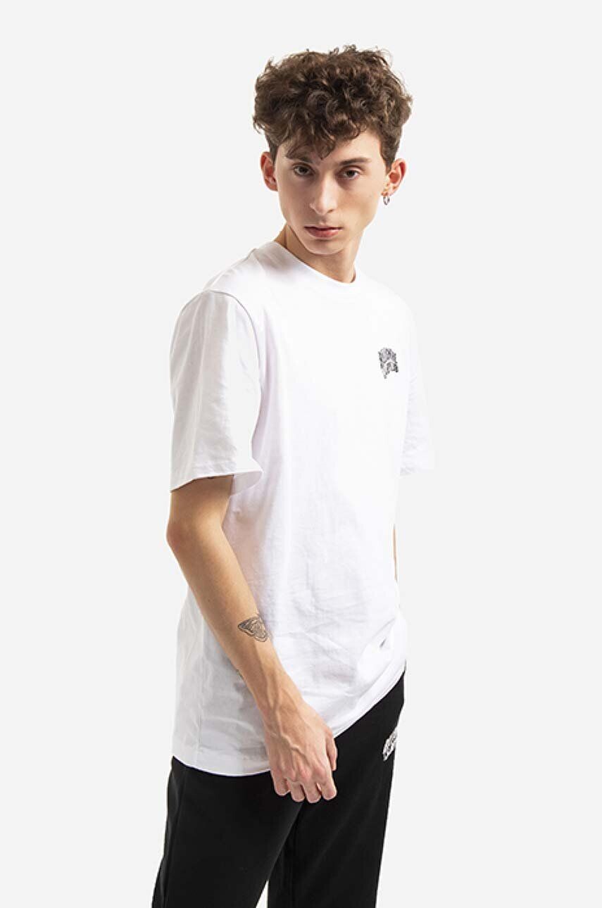 

Хлопковая футболка с логотипом Small Arch Billionaire Boys Club, белый
