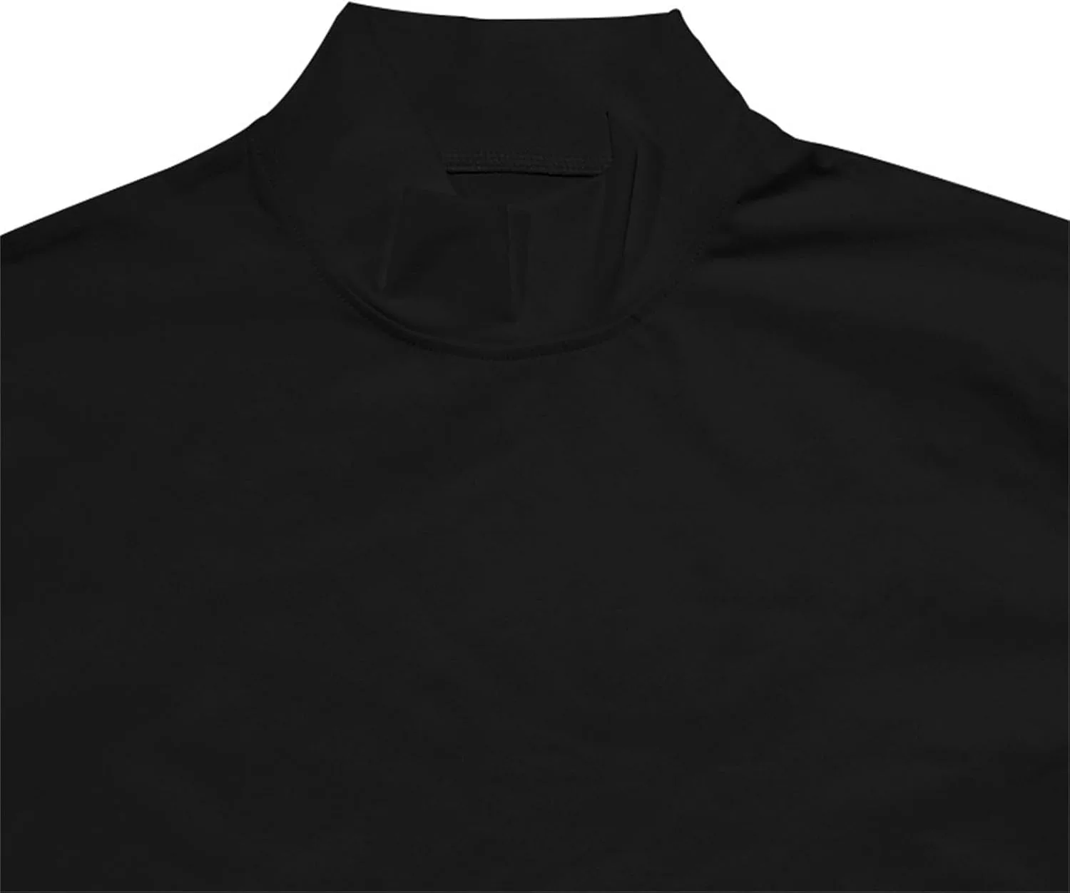Мужская футболка-водолазка с коротким рукавом Slim Fit — фото 4