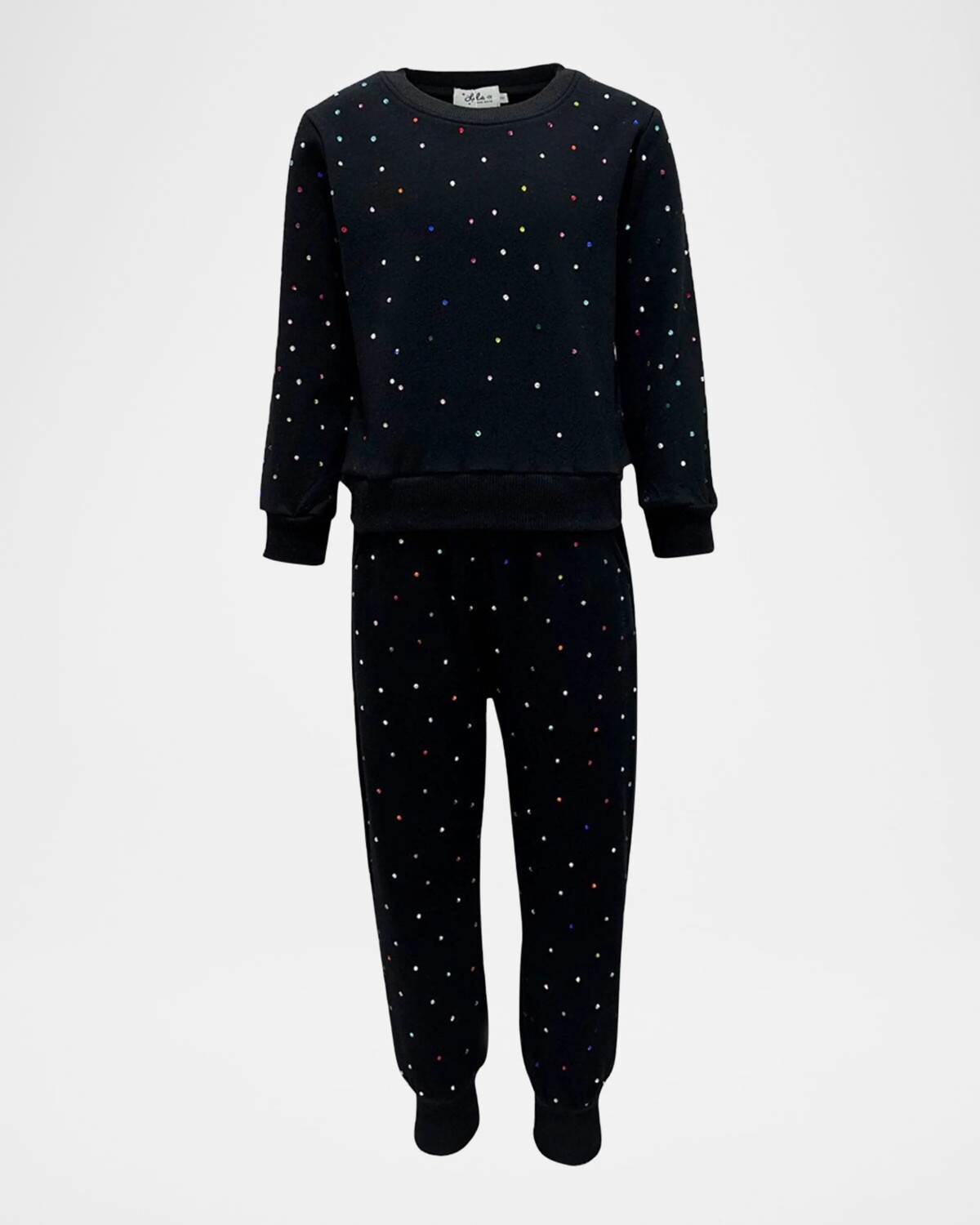 

Набор из двух предметов Girl's Rainbow Sparkle, размер 2–14 Lola + The Boys, черный