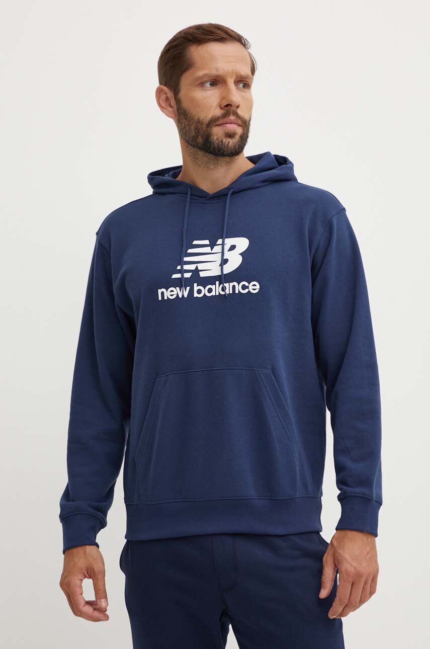 

Толстовка Sport Essentials New Balance, темно-синий