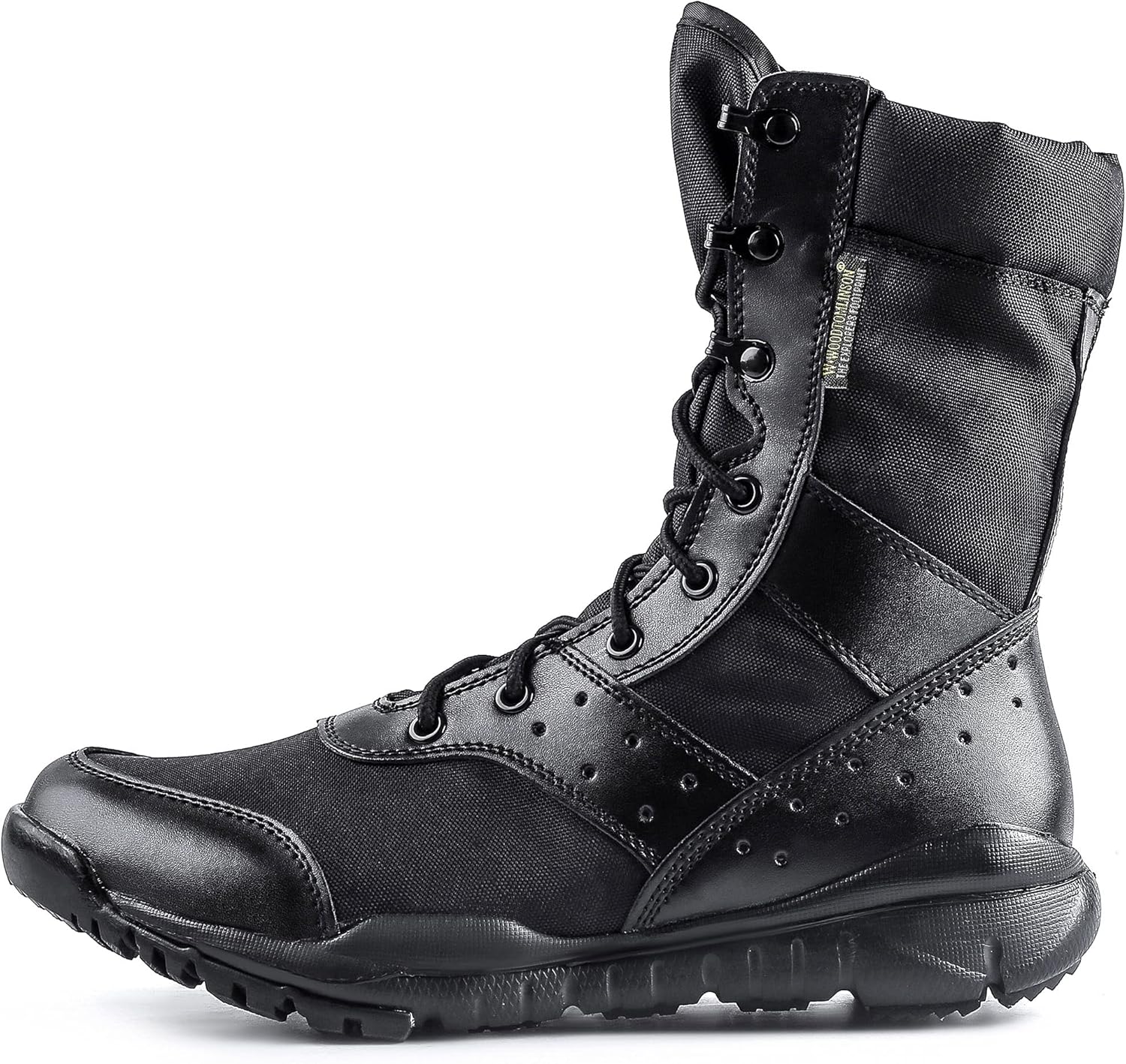 

Мужские легкие тактические ботинки LD из микрофибры/замши Wwoodtomlinson, черный