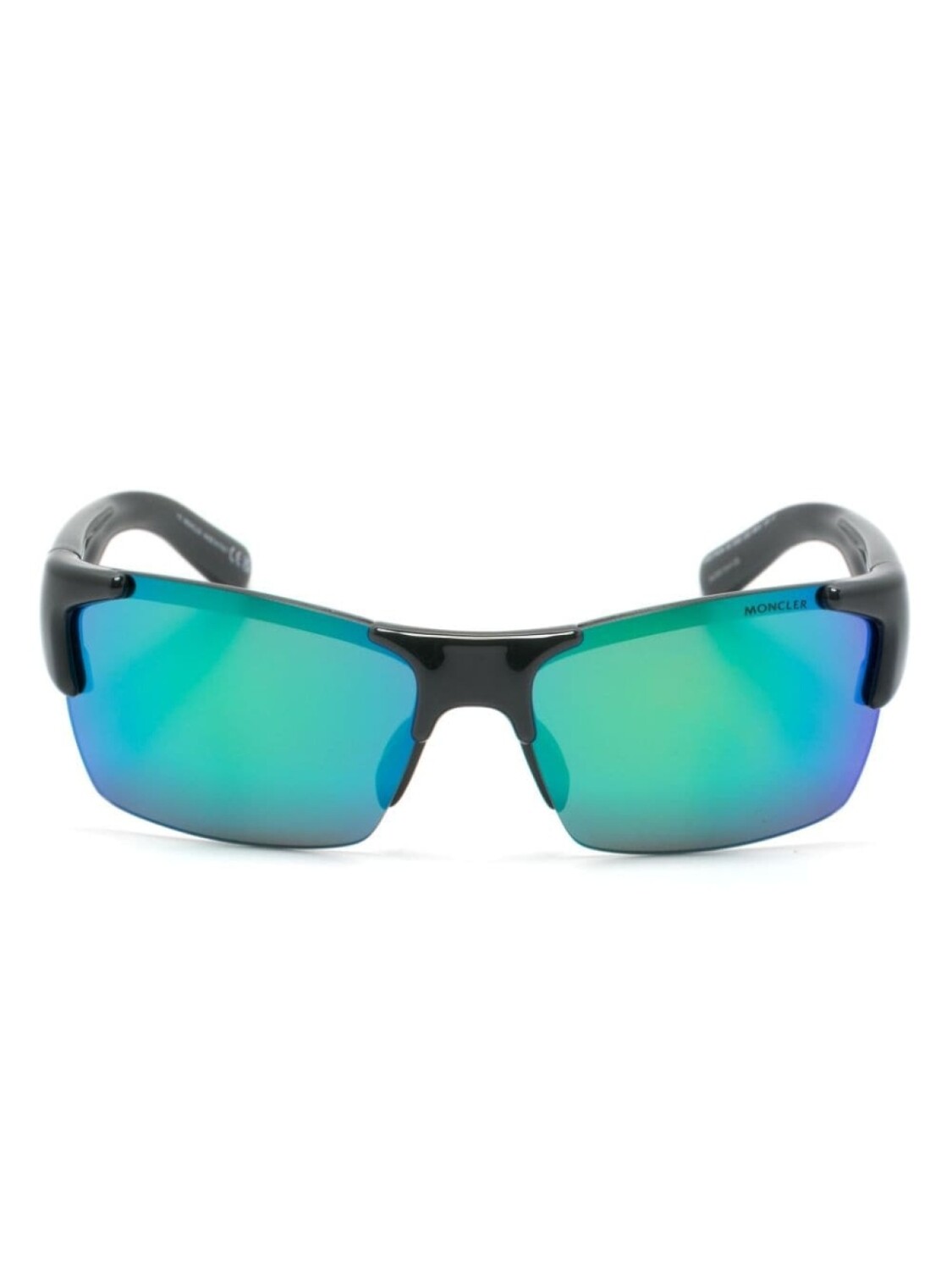 

Moncler Eyewear солнцезащитные очки Spectron в прямоугольной оправе, серый