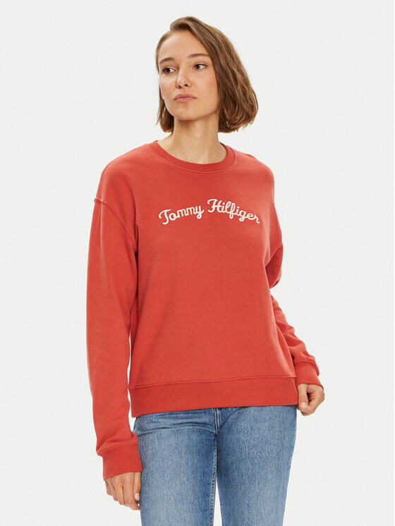 

Толстовка regular fit Tommy Hilfiger, красный
