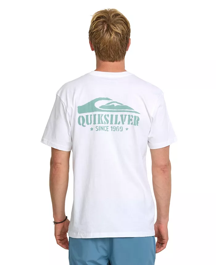 

Мужская футболка с коротким рукавом Hunter Spray Quiksilver, белый