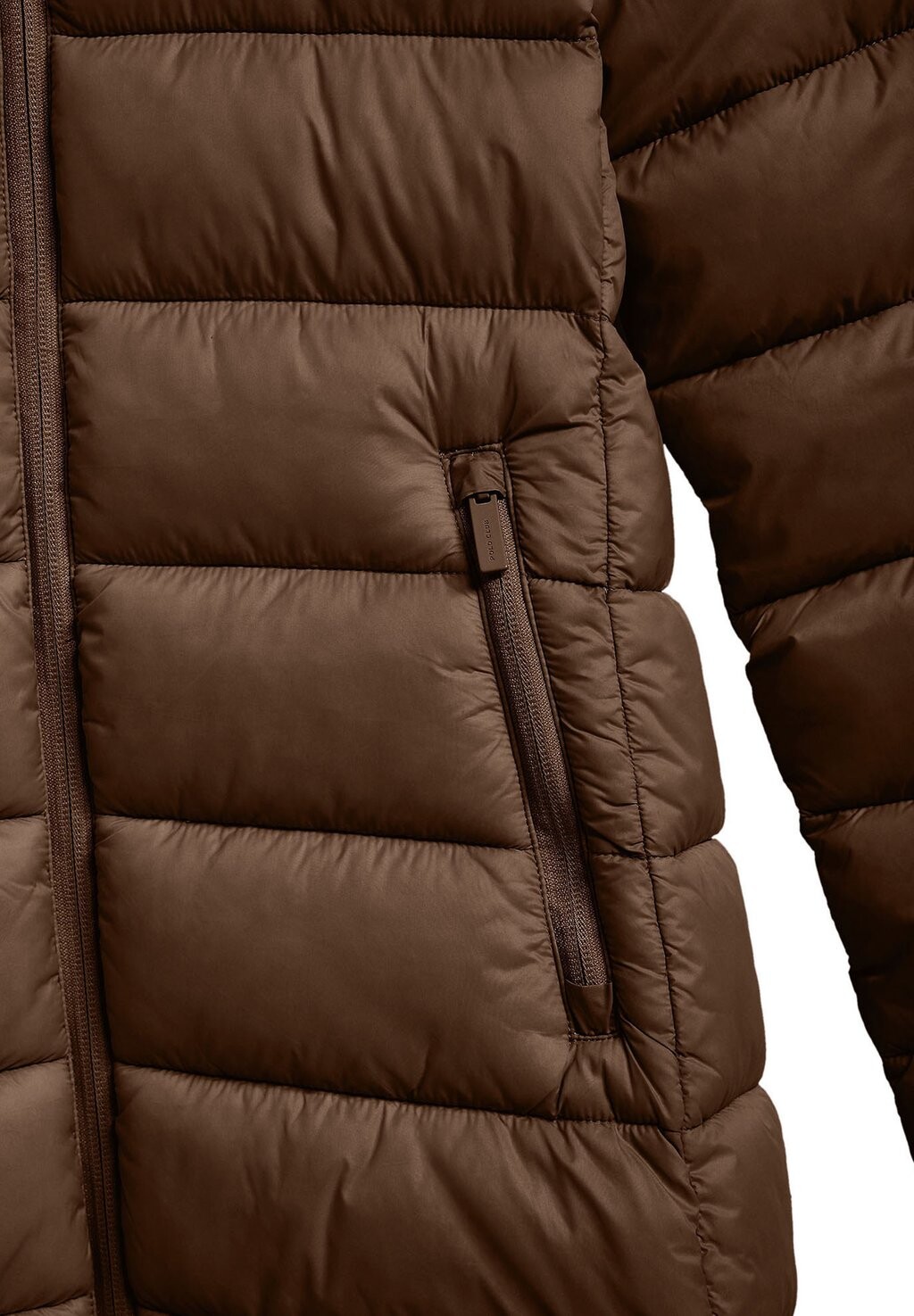 

Зимнее пальто HOODED SUZETTE PATCH Polo Club, коричневый