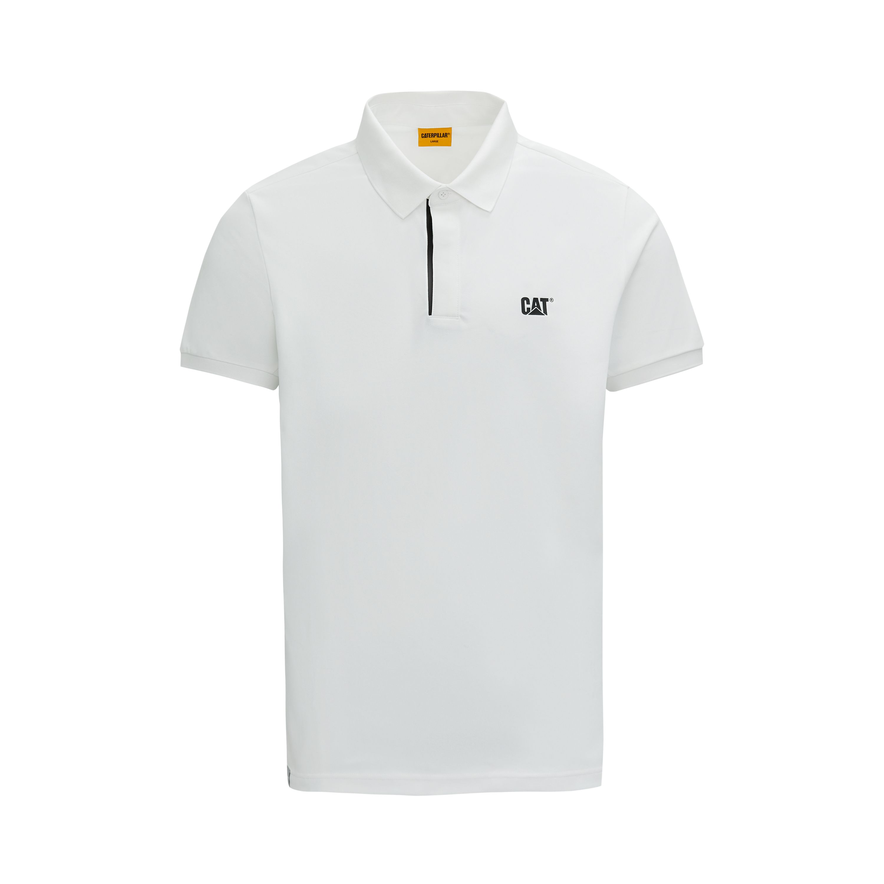 

Футболка поло мужская CAT, белая