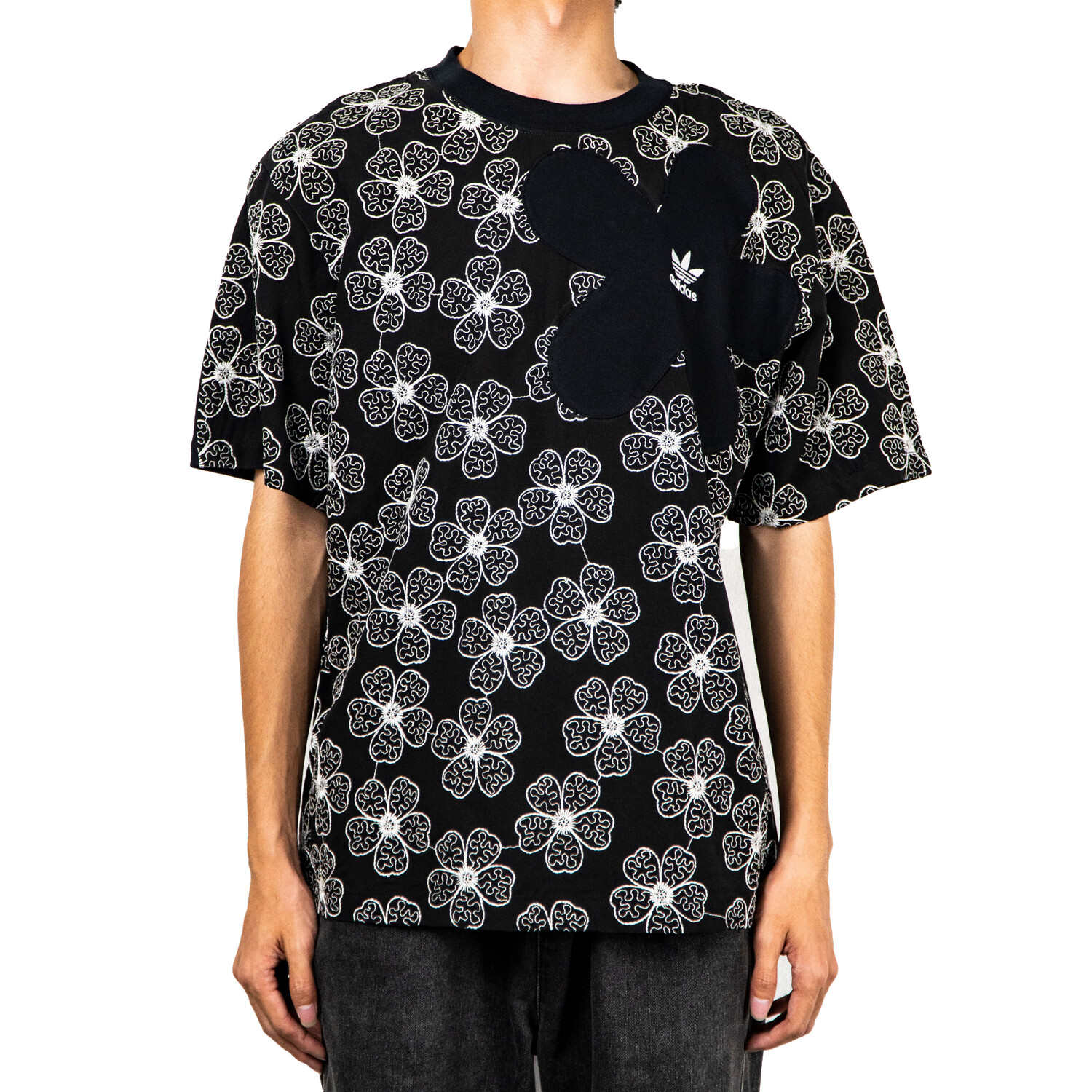 

Футболка унисекс черная Adidas Originals, черный
