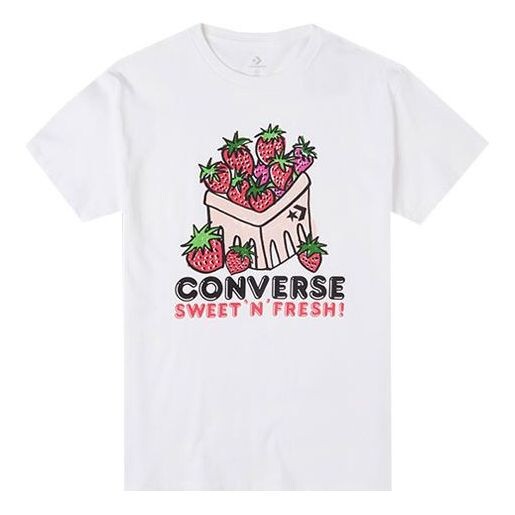 

Футболка strawberry t-shirts 'white' Converse, белый