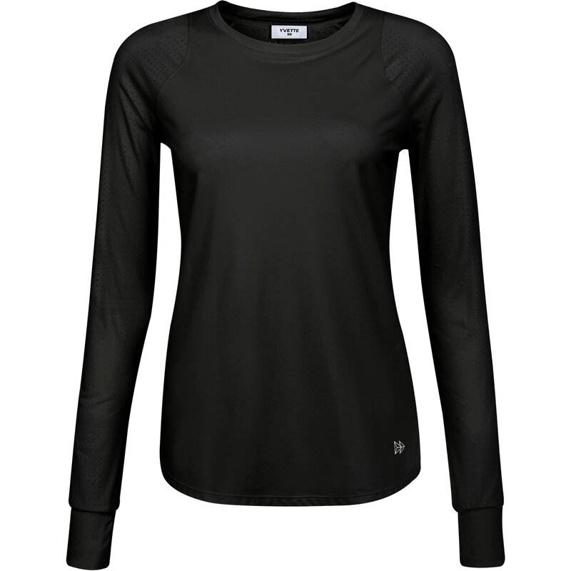 

Рубашка с длинным рукавом Кэти Yvette, черный