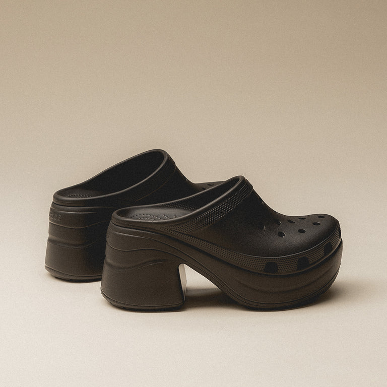 

Сабо Siren Clog Crocs, черный