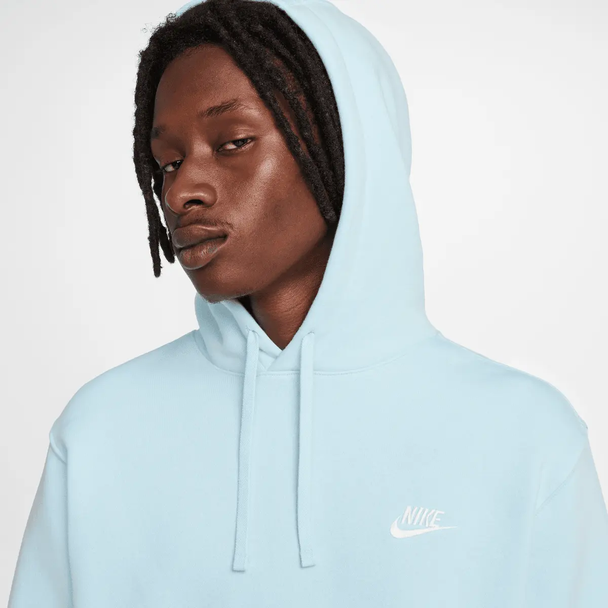 Худи Jordan Sportswear Club Fleece, синий — фото 3