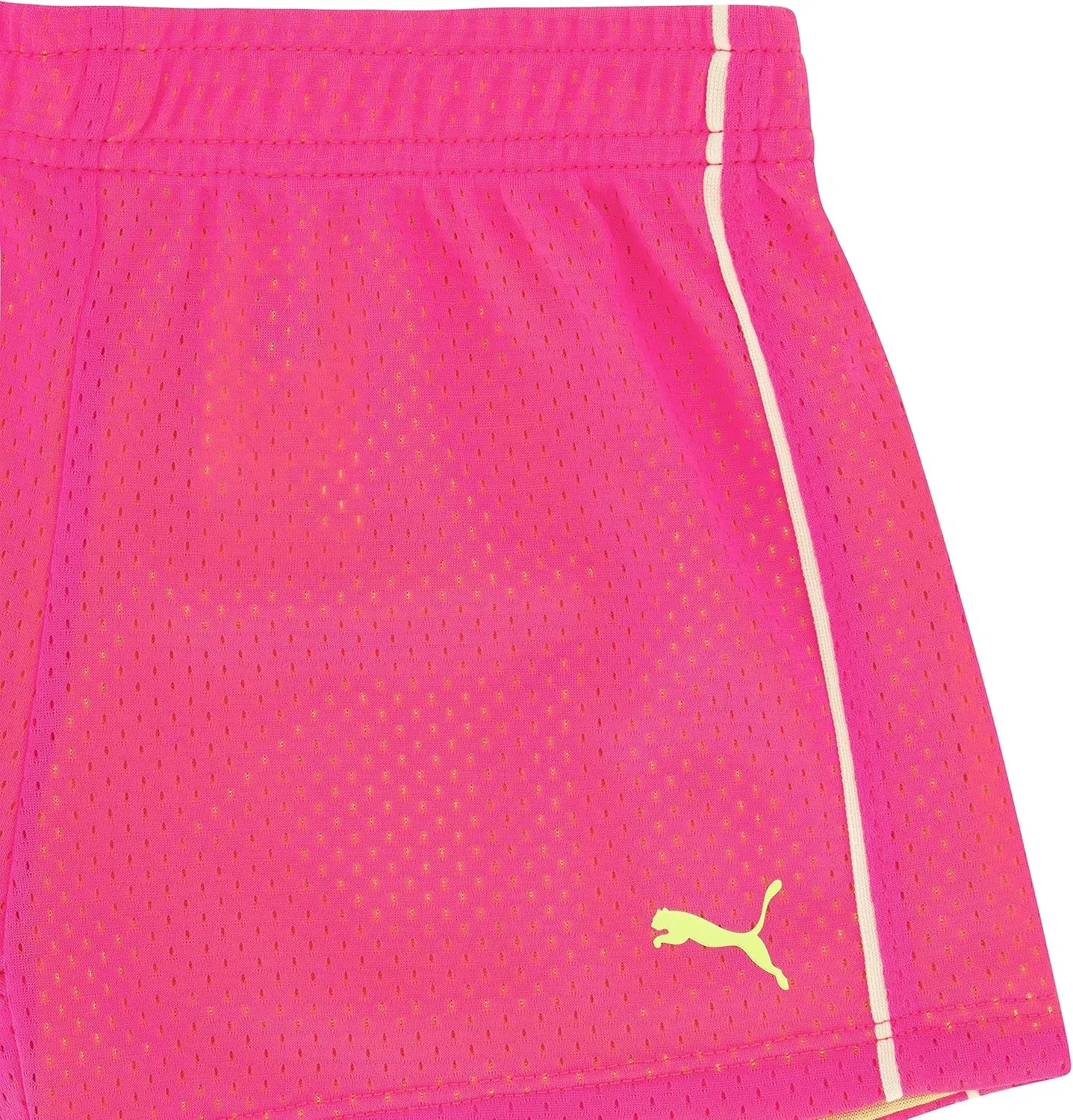 Шорты для девочек Active Essentials Mesh, PUMA, Pink Glo — фото 4