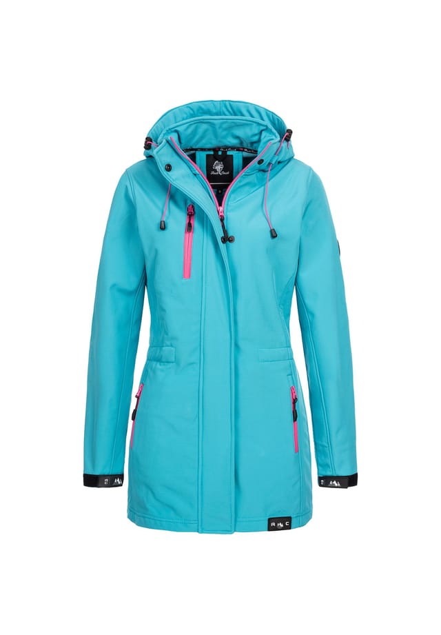 

Куртка софтшелл куртка стандартный крой Rock Creek, бирюзовый