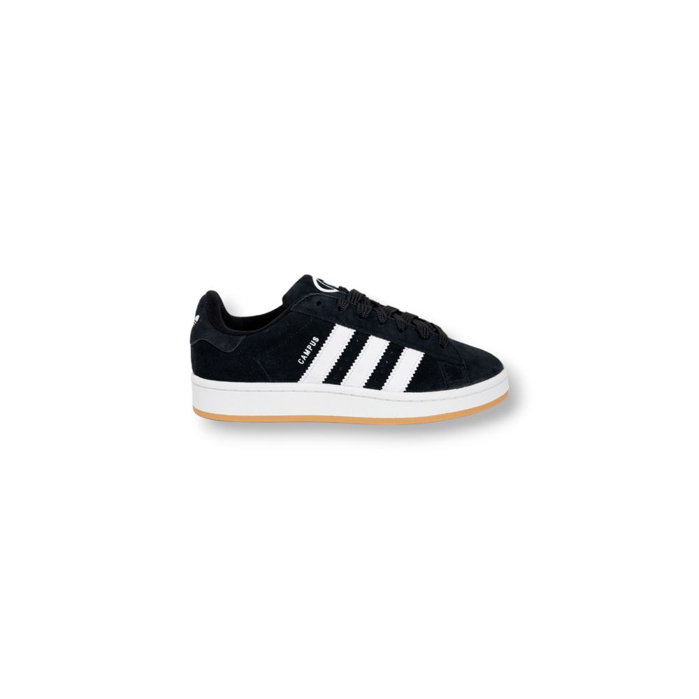 

Черные замшевые кроссовки из кожи Adidas