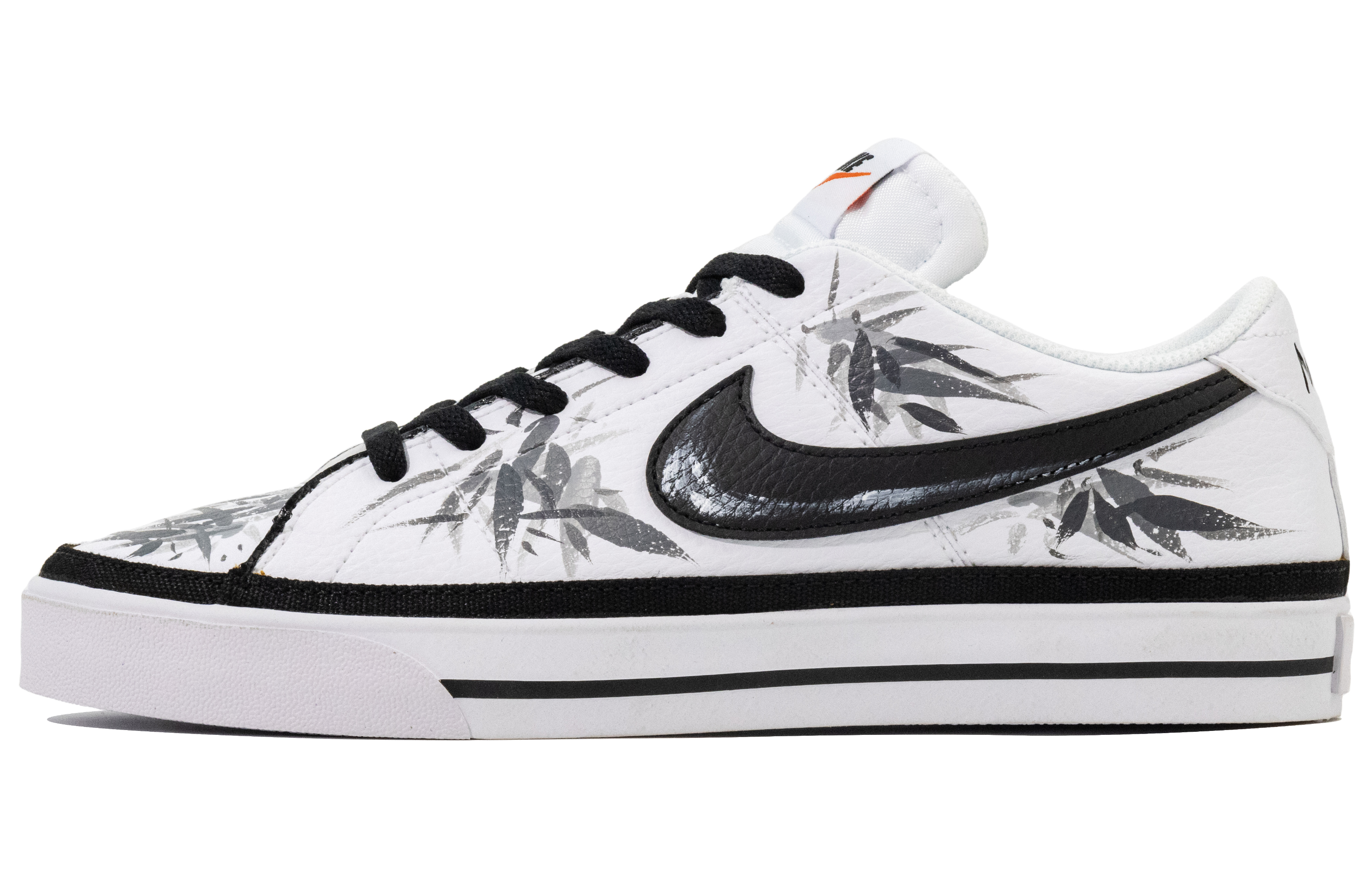 

Nike Легкие низкие кроссовки для скейтбординга Court Legacy, мужские, черно-белые