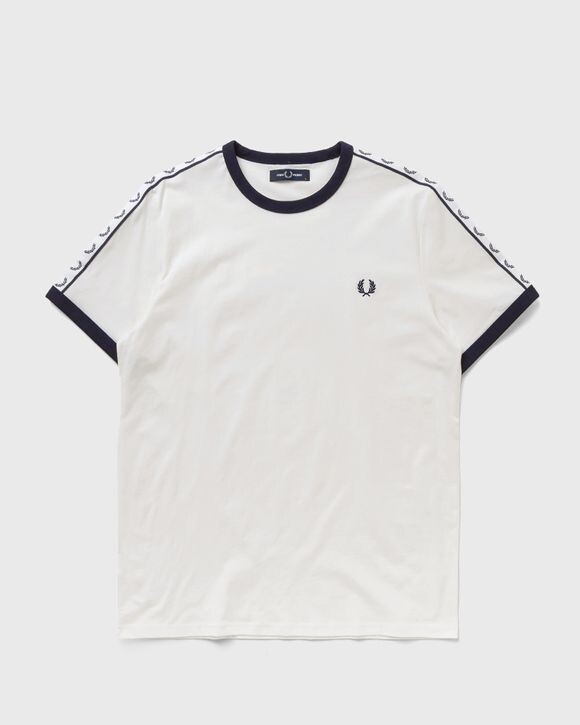 

Футболка Fred Perry Taped Ringer Tee, цвет snow white