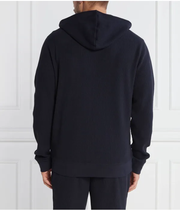 Толстовка с капюшоном на молнии Regular fit Tommy Hilfiger, синий — фото 4