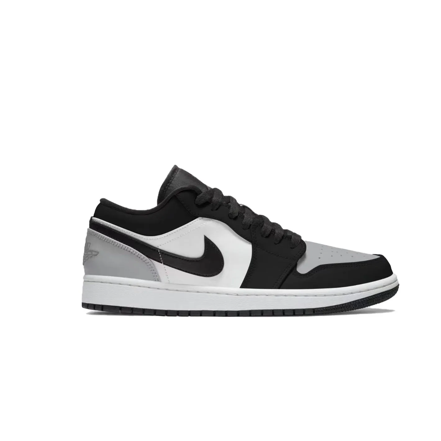 Jordan Кроссовки Air 1 Ink Dot, Shadow Gray 'Shadow' с противоскользящей подошвой, амортизацией и устойчивостью к истиранию — фото 4