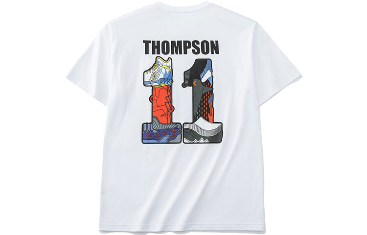 

Баскетбольная футболка Thompson KT мужская белая Anta, белый
