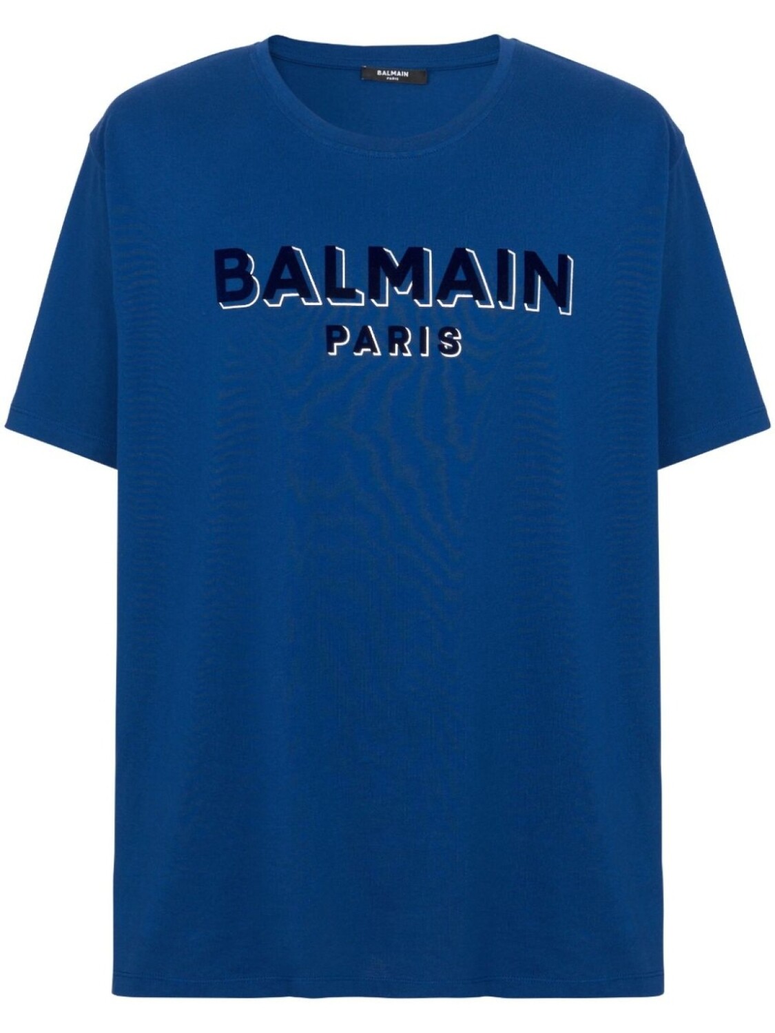 

Balmain футболка с логотипом, синий