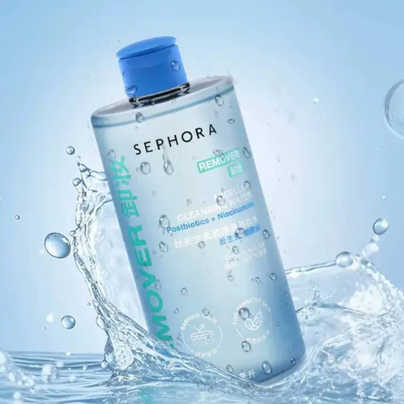 Средство для снятия макияжа Sephora — Очищающая вода для снятия макияжа шелковистая и нежная , *, 400 мл — фото 3